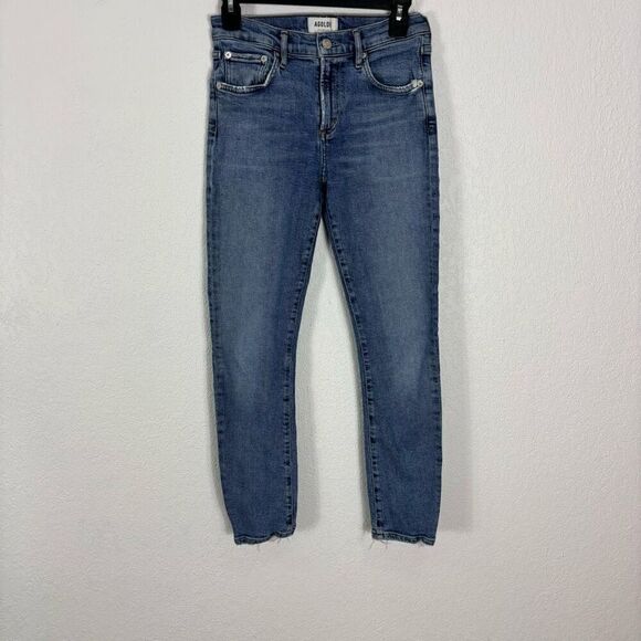 Agolde Toni High Waisted Skinny Jeans - Picture 1 of 10